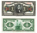 Costa Rica 1 Colon 1917 P-S121r UNC