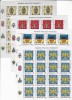 INSEMNE HERALDICE ROMANESTI,SET MINICOLI DE 16 TIMBRE,2008,Lp.1816,MNH,ROMANIA., Istorie, Nestampilat
