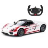 Masina cu Telecomanda Porsche 918 Spyder Weissach Alb 1:14 Rastar, Baieti 1-12 ani, Plastic, Alb