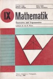 Augustin Cota, Marta Rado, Mariana Radutiu, Florica Vornicescu - Mathematik.