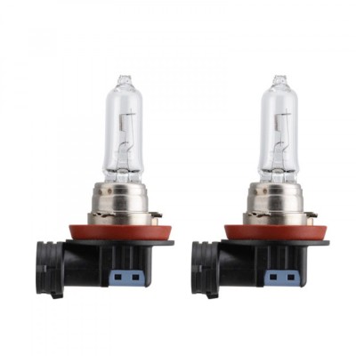 Pachet 2 Becuri Far H9 PGJ19-5 65W 12V Vision Philips foto