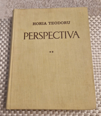 Perspectiva volumul 2 Horia Teodoru foto