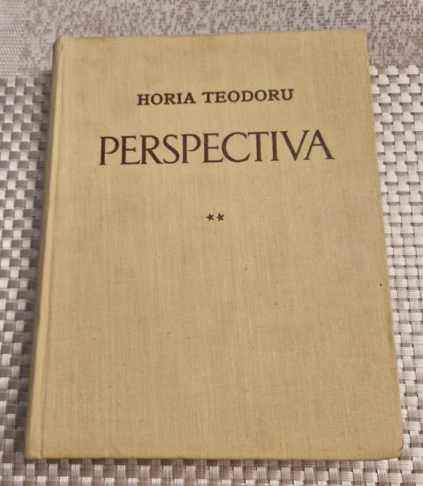 Perspectiva volumul 2 Horia Teodoru
