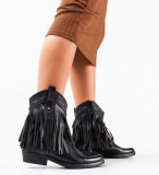 Cumpara ieftin Botine dama Valentine Negre