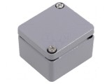 Carcasă universală din aluminiu gri IP66