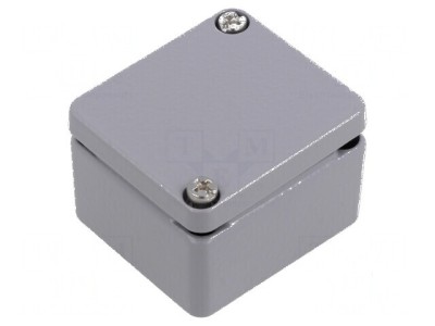 Carcasă universală din aluminiu gri IP66 foto