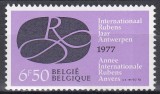 Belgia 1977 - Anul international Rubens, MNH, Nestampilat