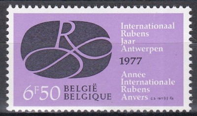 Belgia 1977 - Anul international Rubens, MNH foto