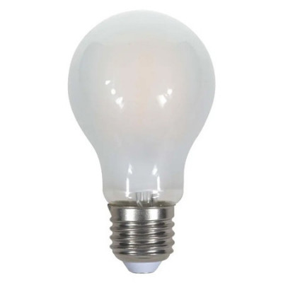 Bec LED V-tac E27 A67 cu filament 8W alb rece foto