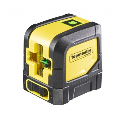 Nivela laser Top Master Pro, 1H1V x 15 m, infrarosu verde, 133 х 133 х 78 mm foto