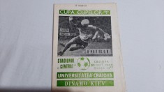 Program U Craiova - Dinamo Kiev