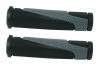 Mansoane Bicicleta Caper L-130mm, Cauciuc TPR, Negru/Gri