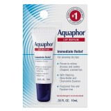 Balsam de buze Aquaphor Immediate Relief, reparator și hidratant, fără parfum, 10 ml