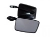 Oglinzi Moto Patrate Negre Metalice, Prindere 22mm, 90x132mm