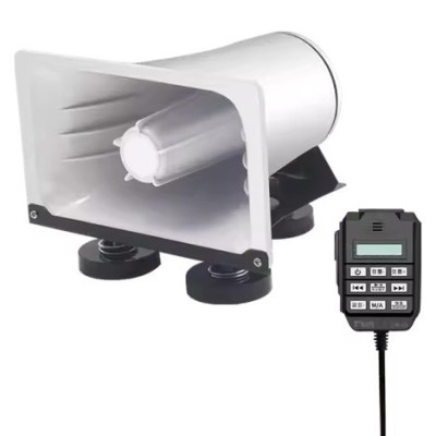 Portavoce Megafon auto 12V profesionala cu amplificator 1000M si Bluetooth, foto