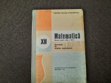 ELEMENTE DE ANALIZA MATEMATICA Manual clasa a XII a Nicu Boboc CARTONATA RF4/4