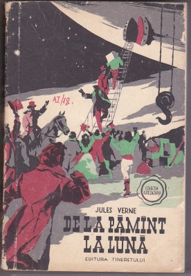 bnk ant Jules Verne - De la Pamant la Luna ( SF ) foto
