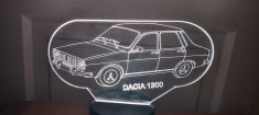 Lampa decor led Dacia 1300 foto