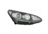 Far KIA SPORTAGE (QL), 09.2015-, partea dreapta, OEM/OES, cu &amp;quot;lumina timp de zi&amp;quot; tip LED; HB3+LED+PY21W; electric; cu motor; halogen