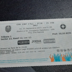 bilet CFR Cluj - FCSB