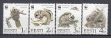 ESTONIA 1994 FAUNA SALBATICA PROTEJATA WWF SERIE MNH