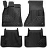 Set Covorase Auto Cauciuc Tip Tavita 2.5D No.77 Frogum Alfa Romeo 147 2000-2010 77408586, Negro