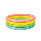 Piscina Intex &rdquo;Sun Glow&rdquo; pentru Copii &Oslash;168x46 cm, 4-6 ani, Multicolor, Rotund