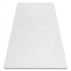 Covor modern de spălat POSH shaggy fildeş, antiderapant, gros, 50x80 cm