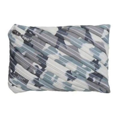 Penar cu fermoar, ZIPIT Camo Jumbo - camuflaj gri foto