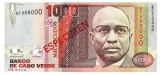 Capul Verde Cape Verde 1 000 1000 Escudos 1989 P-60s Specimen UNC