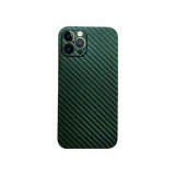 Cumpara ieftin Husa Cover Hard Carbon Fiber pentru iPhone 14 Plus Verde, Contakt