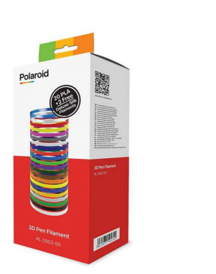 Polaroid 3d pen filament pcl 20 roll kit foto