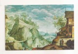 RF112 - Carte Postala - Muzeul Brukenthal Sibiu. Paul Bril - Peisaj muntos cu carciuma, necirculata