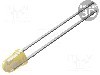 Dioda LED, 3,1mm, galbena, 110...310(typ)-680mcd, 20mA, 1,5...2,4V, LITEON - LTL1CHJSTNN-002A