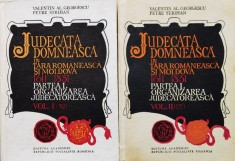 Judecata Domneasca In Tara Romaneasca Si Moldova 1611-1831 Pa - Valentin Al. Geprgescu Petre Strihan , O43 foto
