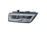 Far AUDI Q3 (8U), 01.2015-08.2018, ZKW, fata, partea stanga, bi-LED; cu sistem iluminat in curba; LED; electric; fara motor; fara unitate control LED