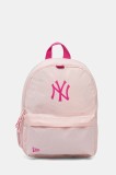 New Era rucsac culoarea roz, mic, cu imprimeu, 60667093