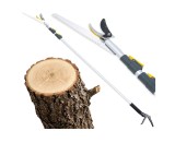 Fierastrau telescopic 2 in 1 pentru crengi, 1,8-4 m, Geko G72099
