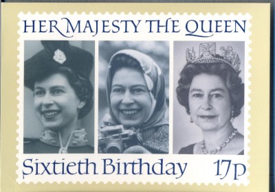 AX 345 CP - HER MAJESTY THE QUEEN SIXTIETH BIRTHDAY foto