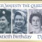 AX 345 CP - HER MAJESTY THE QUEEN SIXTIETH BIRTHDAY