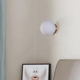 Aplica Sanziana 1x G9 Alb Auriu ModernLight Concept