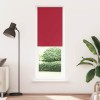 VidaXL Jaluzea cu role opace Roșu 75x230 cm lățime material 70,7 cm