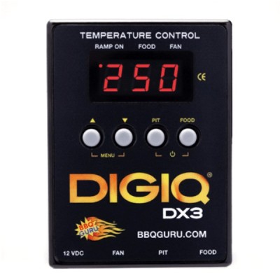 Termometru universal BBQ GURU DigiQ DX3, Monolith Essential GrillCooking foto