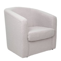 Fotoliu Tudor - stofa T05 - crem