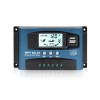 Controller Solar MPPT PWM 60A, 750W, 12/24V, Dual USB, LCD, Taggo - Regulator Incarcare Panou Solar, Baterii Plumb-Acid