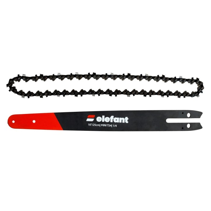 Set lama + lant drujba 10&Prime;/25 cm 54T Pas 1/4 1.1 mm ELEFANT Innovative ReliableTools