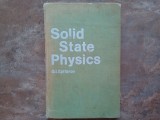 Solid State Physics by G. I. Eplfanov Mir Publishers Moscow 1979