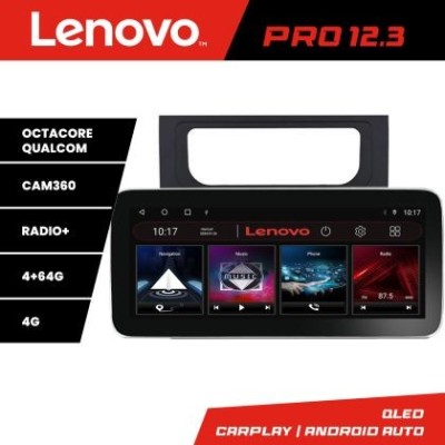 Navigatie VW Touran 2010-2016 K-touran3 Lenovo PRO 4+64 12.3 inch qled android 4G DSP gps internet a CarStore Technology foto