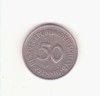 Germania (RFG) 50 pfennigs 1991 - F., Europa, Cupru-Nichel