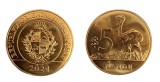 Uruguay 2024 - 5 pesos, nandu, UNC